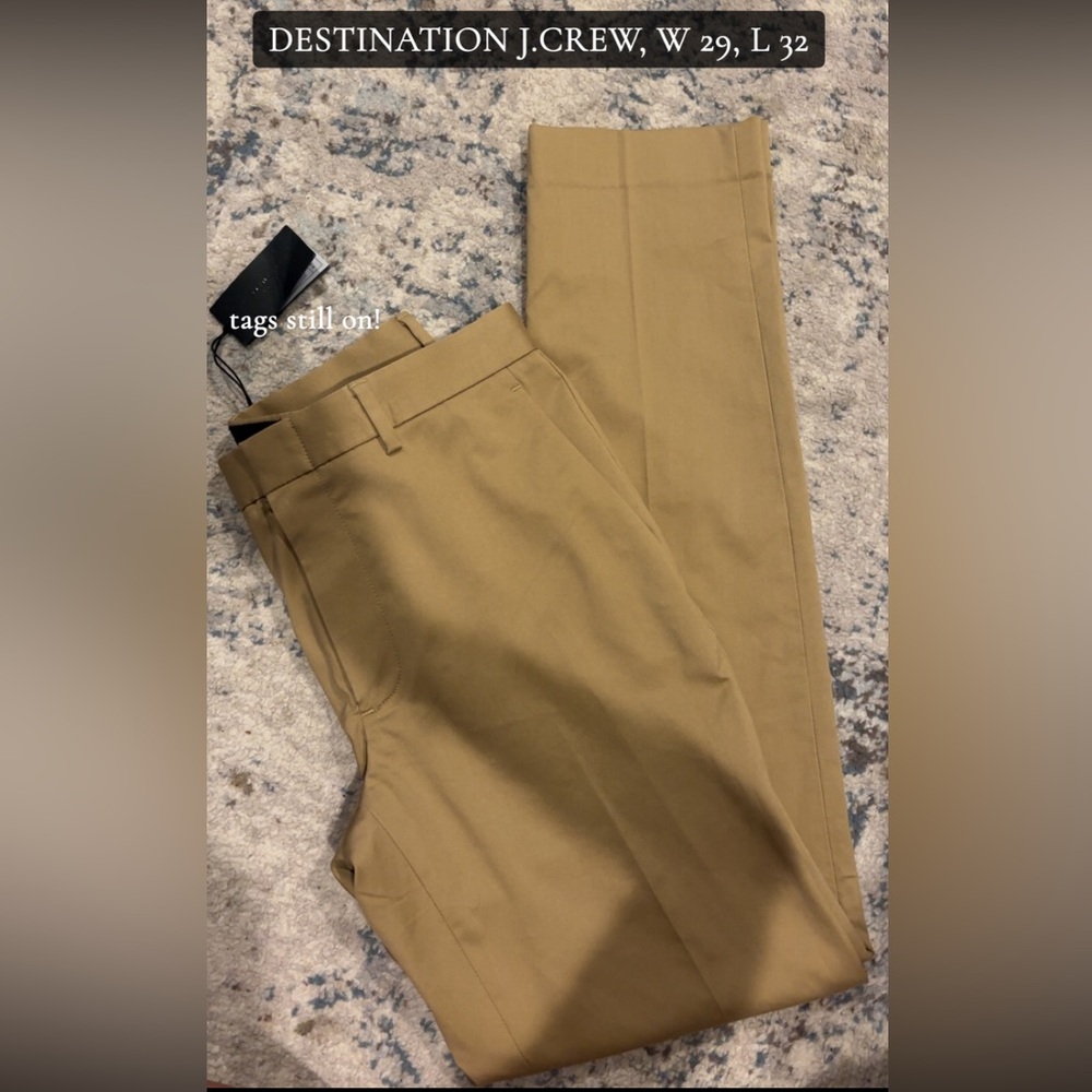 J. Crew Men's Khaki Chinos
